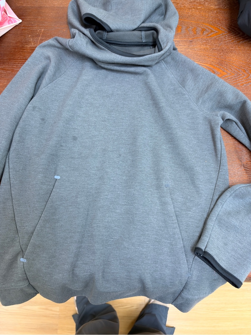 Boy’s Grey Pullover Hoodie Sweatshirt